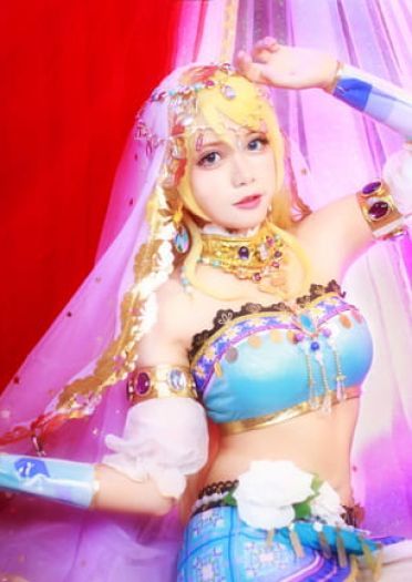 【授权】lovelive舞娘觉醒 绚濑绘里cos