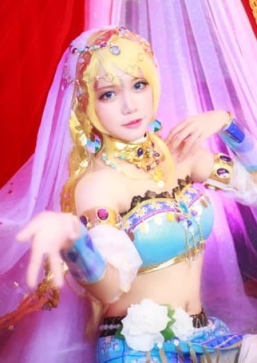 【授权】lovelive舞娘觉醒 绚濑绘里cos