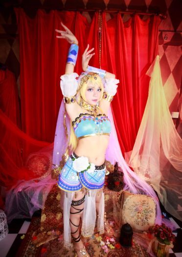 【授权】lovelive舞娘觉醒 绚濑绘里cos