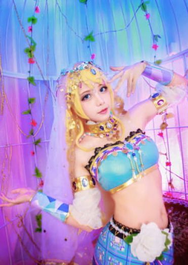 【授权】lovelive舞娘觉醒 绚濑绘里cos