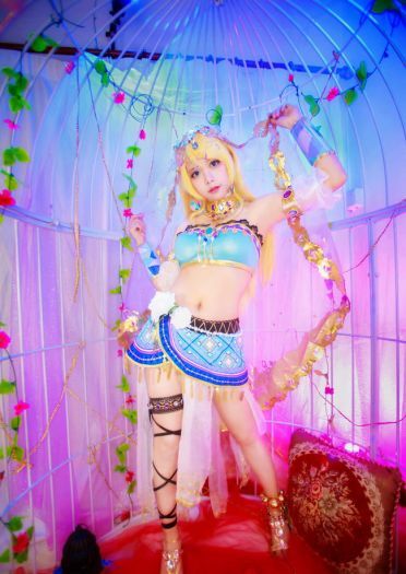 【授权】lovelive舞娘觉醒 绚濑绘里cos