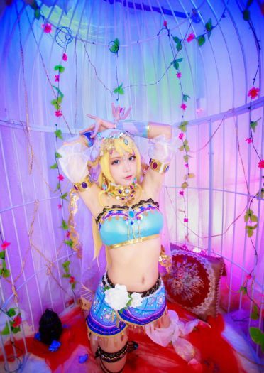 【授权】lovelive舞娘觉醒 绚濑绘里cos