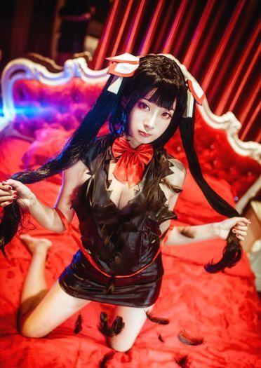 【授权】赫斯提亚 黑化版COS