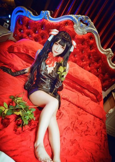 【授权】赫斯提亚 黑化版COS