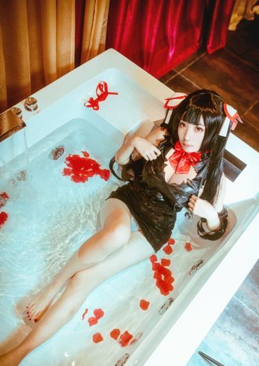 【授权】赫斯提亚 黑化版COS