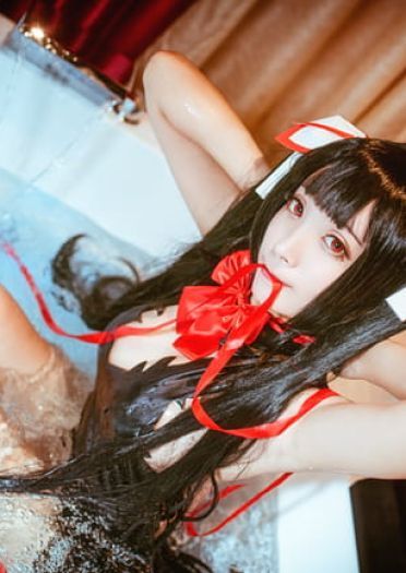 【授权】赫斯提亚 黑化版COS