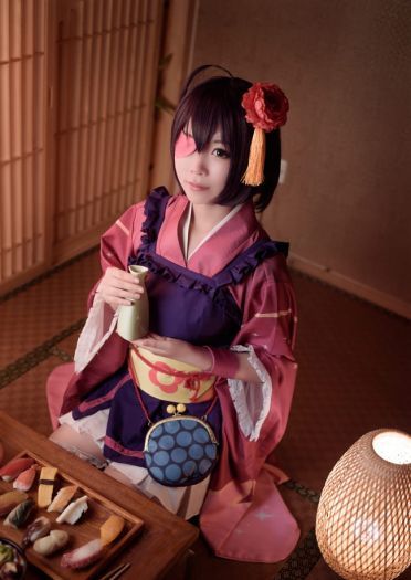 【授权】中二病也要谈恋爱 小鸟游六花和服COS