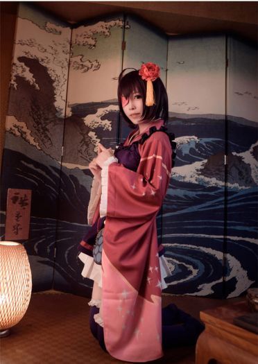 【授权】中二病也要谈恋爱 小鸟游六花和服COS