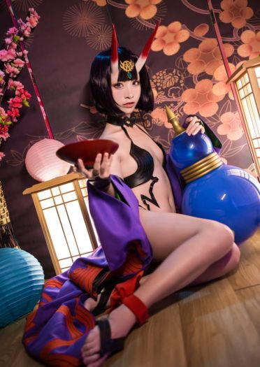 这样的童子你醉了吗 FGO酒吞童子cos