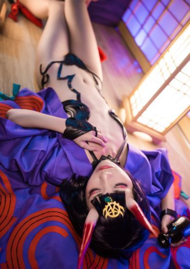 这样的童子你醉了吗 FGO酒吞童子cos