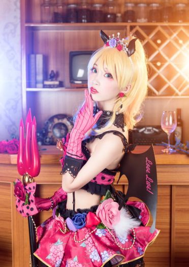 【授权】lovelive！小恶魔 绚濑绘里cos