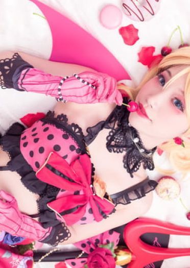 【授权】lovelive！小恶魔 绚濑绘里cos