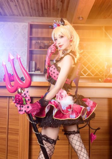 【授权】lovelive！小恶魔 绚濑绘里cos