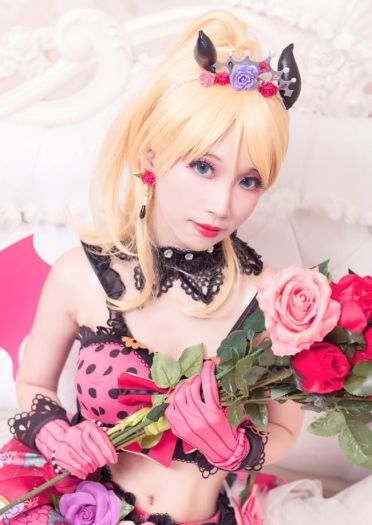 【授权】lovelive！小恶魔 绚濑绘里cos