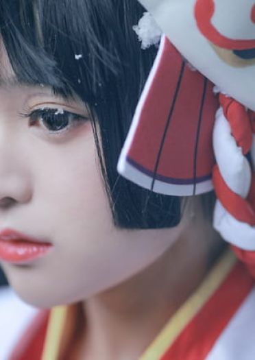 看一眼就被冻住 阴阳师手游式神雪女cos(1)