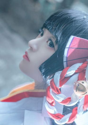 看一眼就被冻住 阴阳师手游式神雪女cos(1)