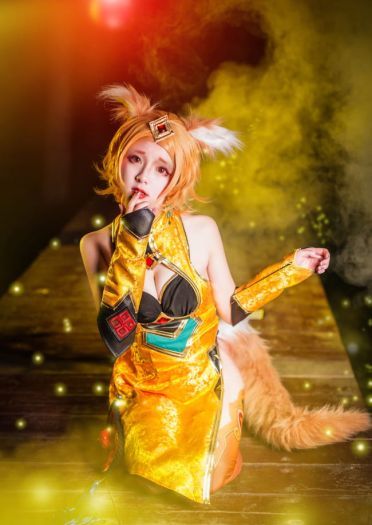 【授权】请尽情吩咐妲己 王者荣耀妲己COS