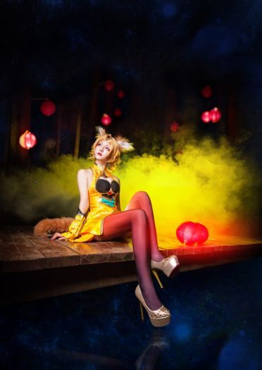 【授权】请尽情吩咐妲己 王者荣耀妲己COS