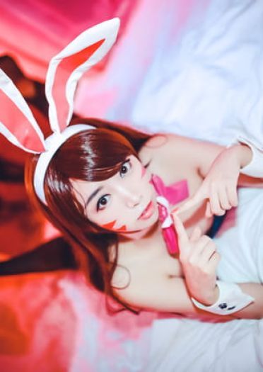 【授权】守望先锋 D.Va兔女郎&日常街拍COS