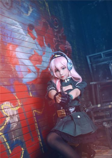 【授权】超级索尼子 军装索尼子cos正片