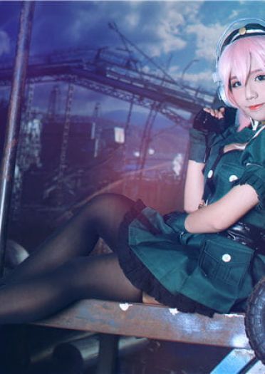 【授权】超级索尼子 军装索尼子cos正片