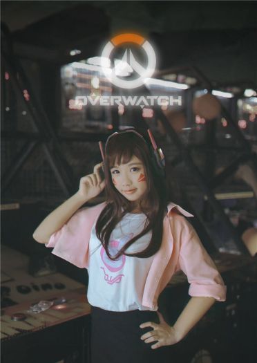DV.a爱你哟 守望先锋同人 DV.a  COS