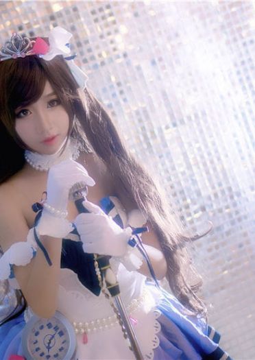 偶像大师Cinderella girls 岛村卯月 超梦幻cos