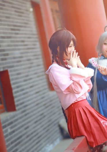 【授权】VOCALOID南北组 乐正绫&洛天依COS