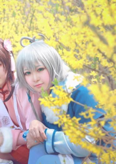 【授权】VOCALOID南北组 乐正绫&洛天依COS