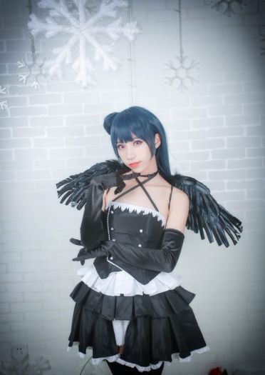 【授权】lovelive!sunshine!!津岛善子堕天使cos