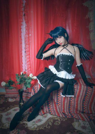 【授权】lovelive!sunshine!!津岛善子堕天使cos