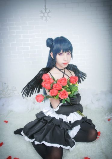 【授权】lovelive!sunshine!!津岛善子堕天使cos