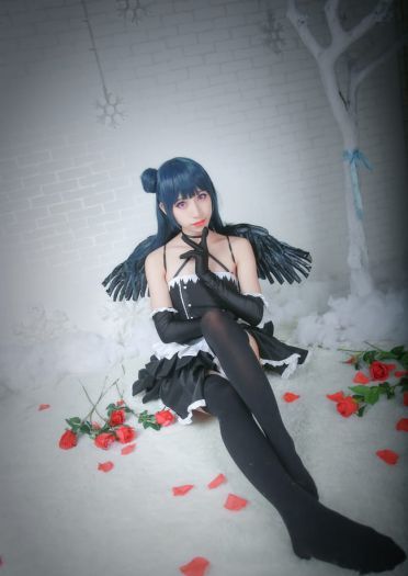 【授权】lovelive!sunshine!!津岛善子堕天使cos