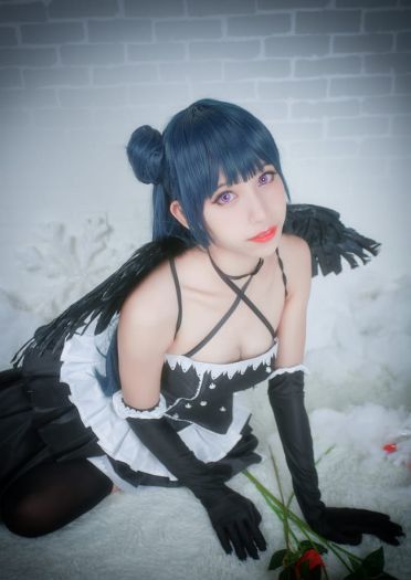 【授权】lovelive!sunshine!!津岛善子堕天使cos