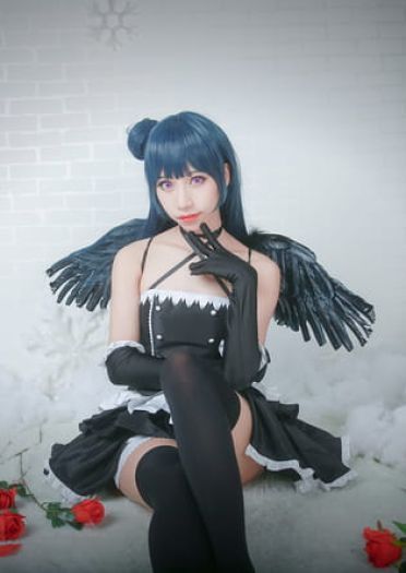 【授权】lovelive!sunshine!!津岛善子堕天使cos