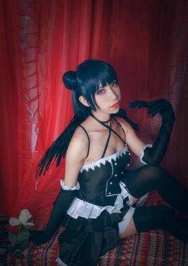 【授权】lovelive!sunshine!!津岛善子堕天使cos