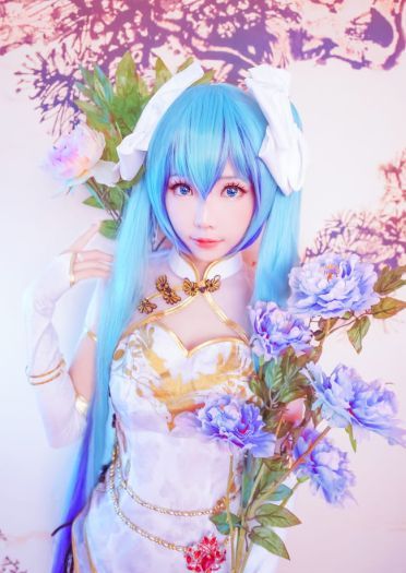 初音未来MIKU  金絲雀ver.COS