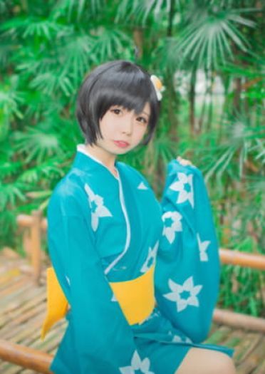 物语系列清纯少女 阿良良木月火COS