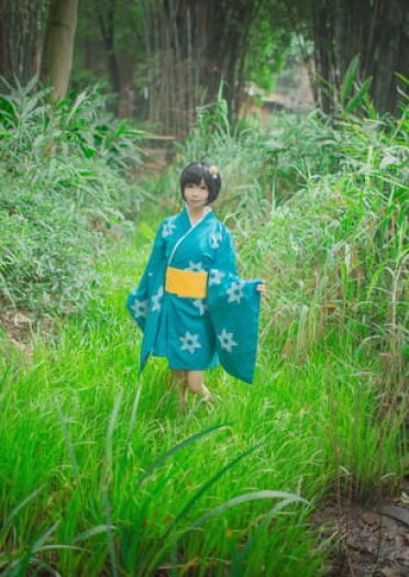 物语系列清纯少女 阿良良木月火COS