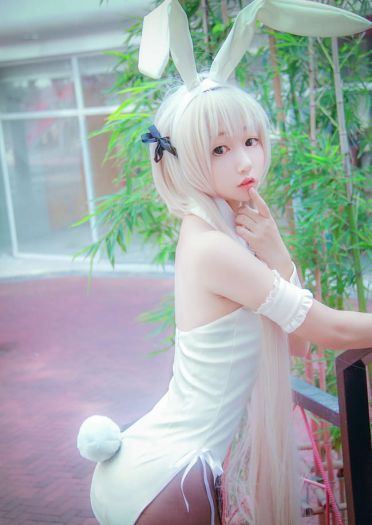 【授权】缘之空 童颜兔女郎 穹妹COS