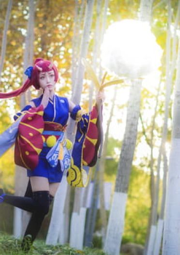 【授权】强势大奶回归 萤草觉醒COS