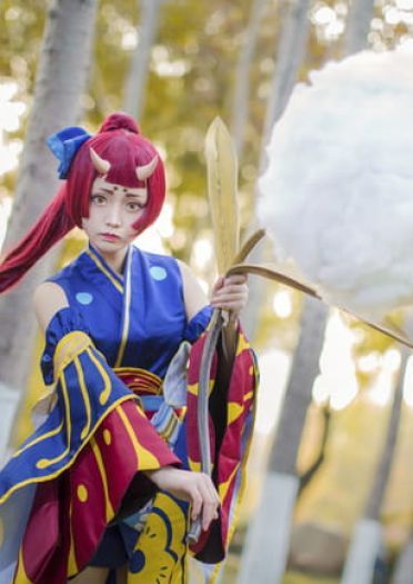 【授权】强势大奶回归 萤草觉醒COS