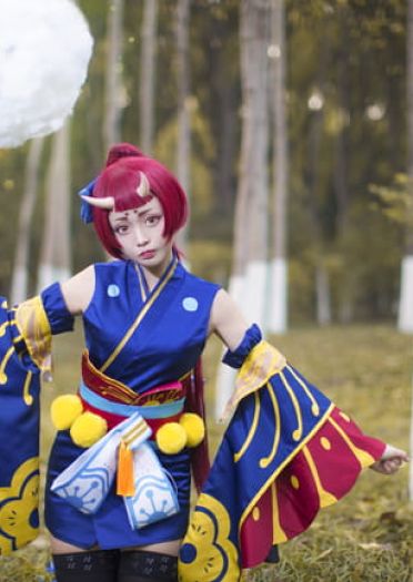 【授权】强势大奶回归 萤草觉醒COS