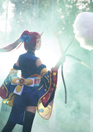 【授权】强势大奶回归 萤草觉醒COS