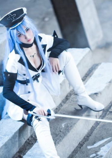 【授权】斩赤红之瞳冰霜女王 艾斯德斯COS