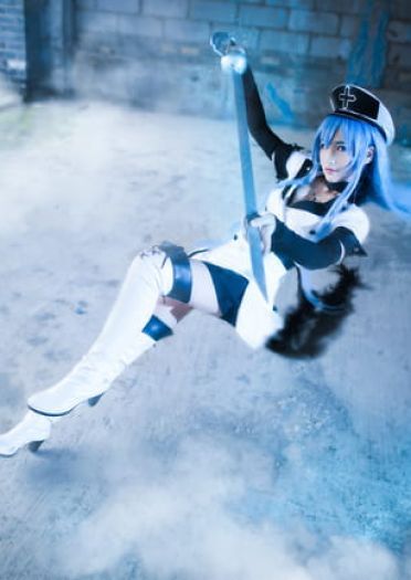 【授权】斩赤红之瞳冰霜女王 艾斯德斯COS