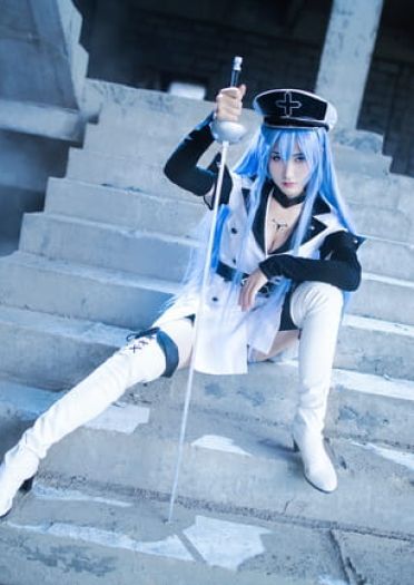 【授权】斩赤红之瞳冰霜女王 艾斯德斯COS