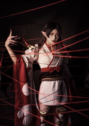 网易手游阴阳师 sr式神吸血姬 超还原cosplay