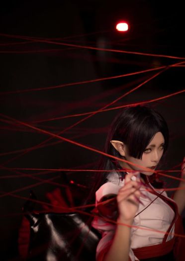 网易手游阴阳师 sr式神吸血姬 超还原cosplay