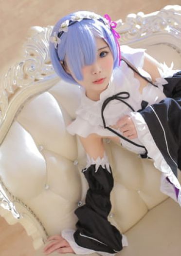 【授权】温柔的眼神 温柔的蕾姆COS